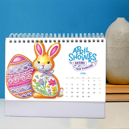 🗓️2026 DIY Special Shape Desktop Diamond Standing Calendar🎁Buy 2 Free Shipping